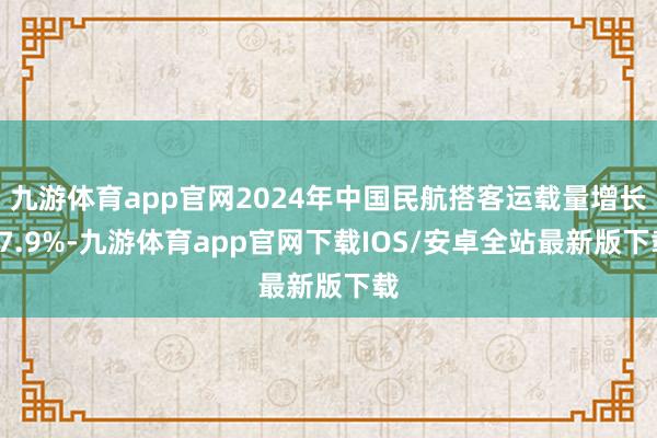 九游体育app官网2024年中国民航搭客运载量增长17.9%-九游体育app官网下载IOS/安卓全站最新版下载