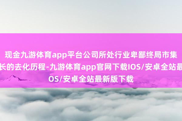 现金九游体育app平台公司所处行业卑鄙终局市集资格了较长的去化历程-九游体育app官网下载IOS/安卓全站最新版下载