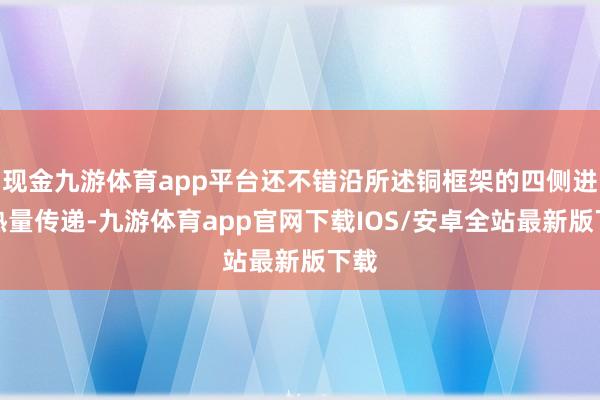 现金九游体育app平台还不错沿所述铜框架的四侧进行热量传递-九游体育app官网下载IOS/安卓全站最新版下载