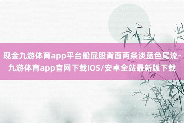 现金九游体育app平台船屁股背面两条淡蓝色尾流-九游体育app官网下载IOS/安卓全站最新版下载